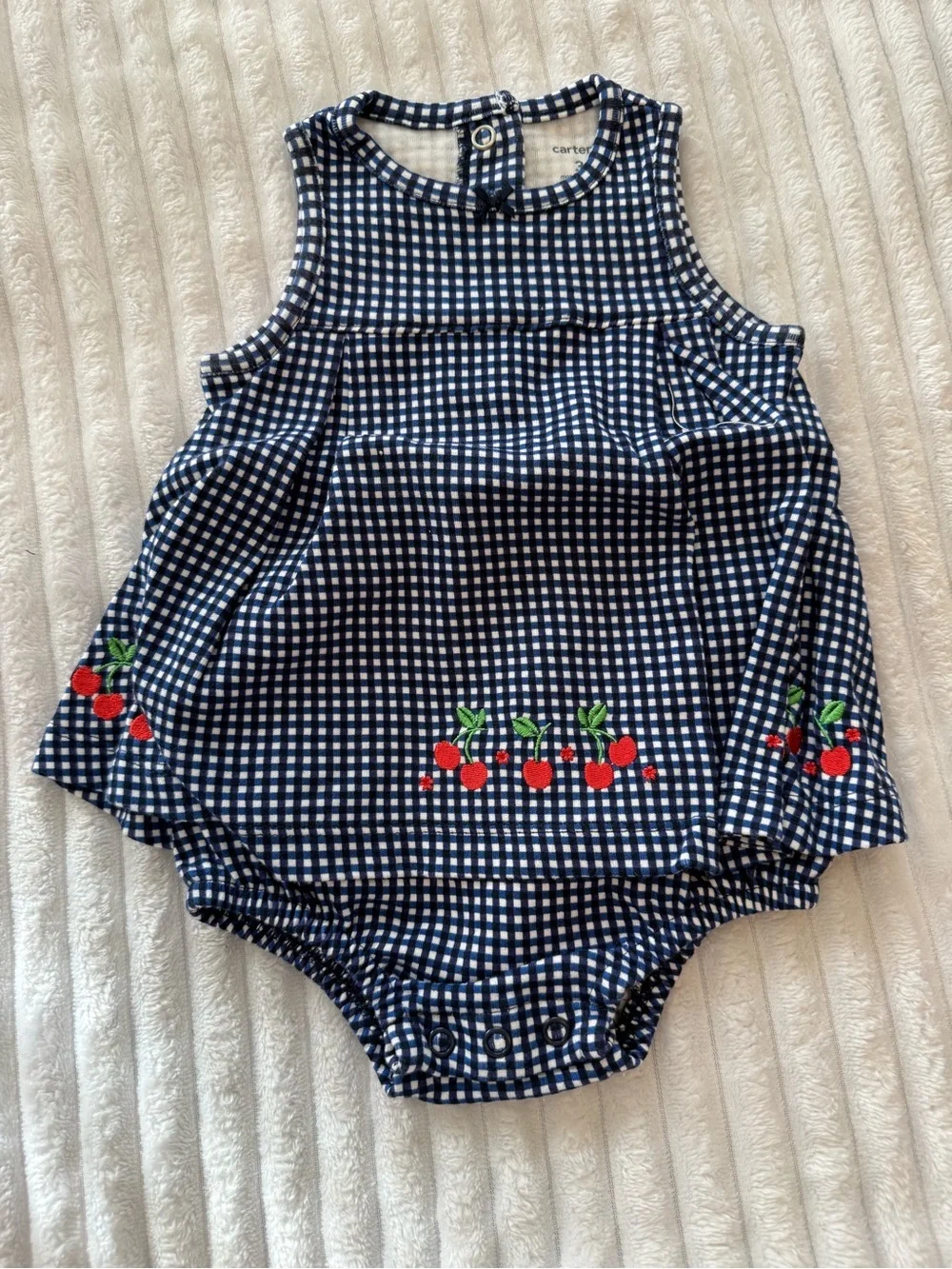 Three piece  Little Girl Bundle in White & Navy